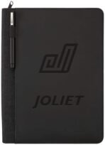 Vienna Heathered Zippered Padfolio with FSC® Mix Paper