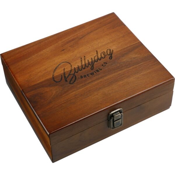 Graze Wood and Metal Wine Set - Image 8