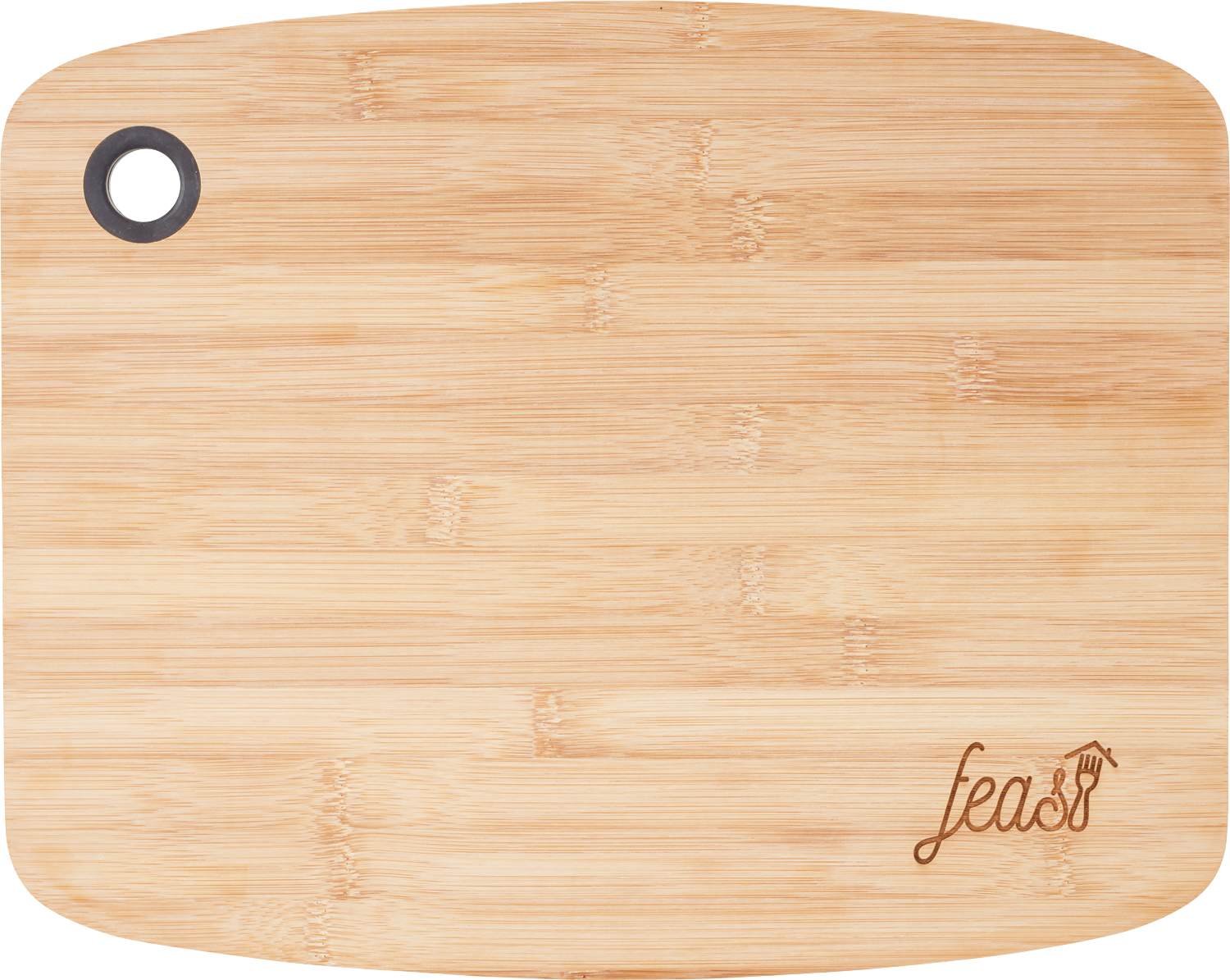 Bamboo Large Cutting Board with Silicone Grip
