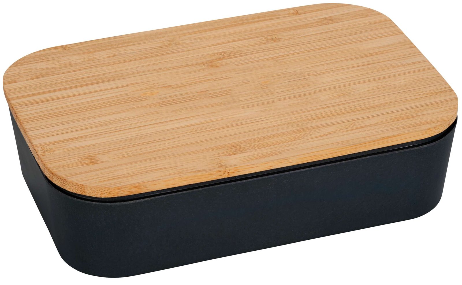 Bamboo Fiber Lunch Box with Cutting Board Lid - Image 3