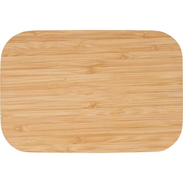 Bamboo Fiber Lunch Box with Cutting Board Lid - Image 4