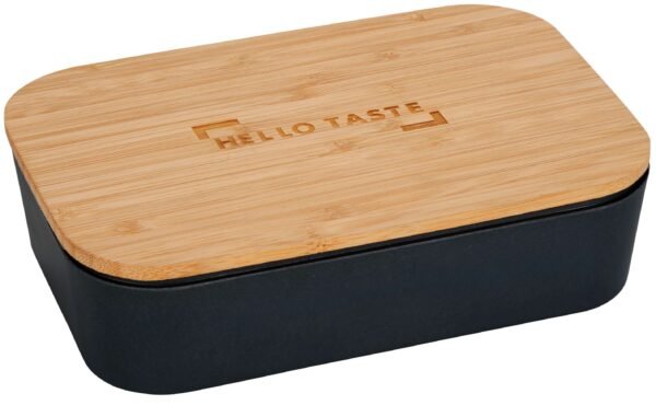 Bamboo Fiber Lunch Box with Cutting Board Lid - Image 7
