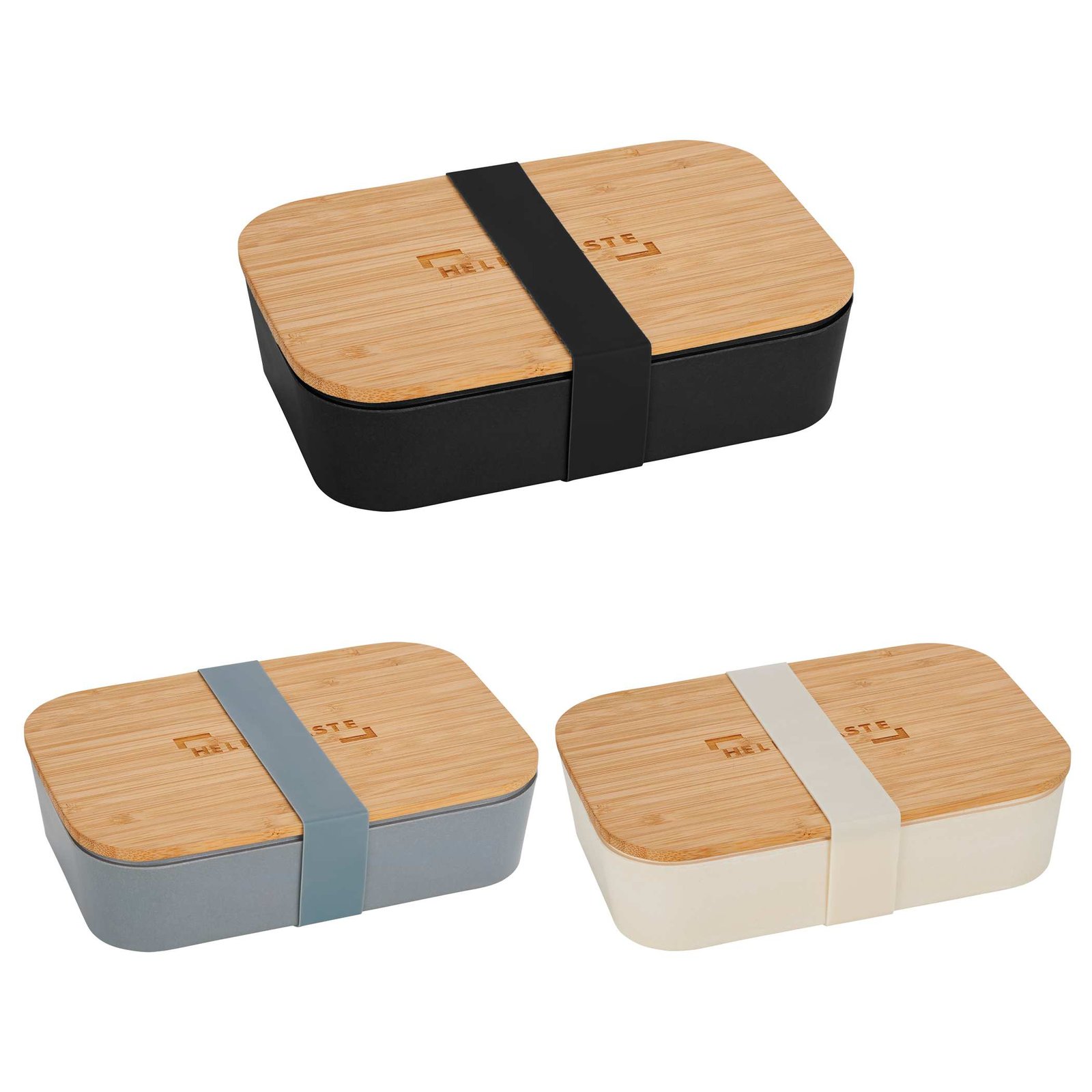 Bamboo Fiber Lunch Box with Cutting Board Lid - Image 5