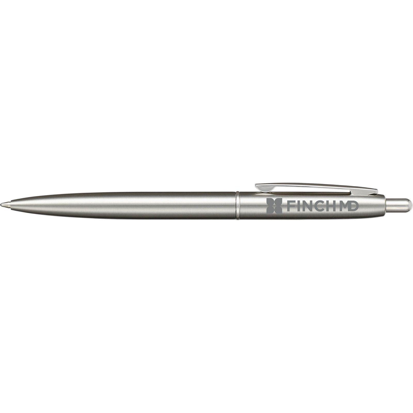 1066-55SL_D_RS Recycled Stainless Steel Ballpoint Pen - Image 1
