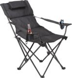 Premium Padded Foldable Outdoor Reclining Camping Chair (400lb Capacity) - Image 5