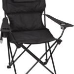 Premium Padded Foldable Outdoor Reclining Camping Chair (400lb Capacity)