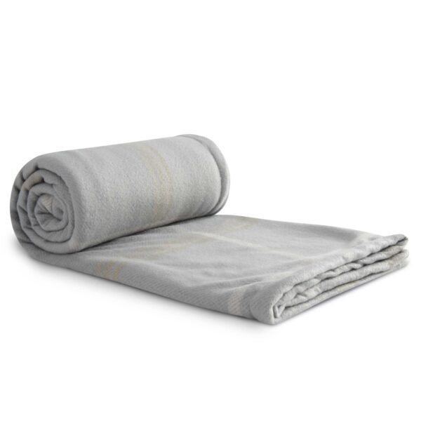 Plaid Fleece Sherpa Blanket - Image 3