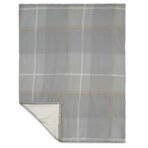 Plaid Fleece Sherpa Blanket - Image 5