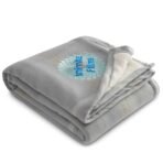 Plaid Fleece Sherpa Blanket - Image 8