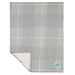 Plaid Fleece Sherpa Blanket - Image 7