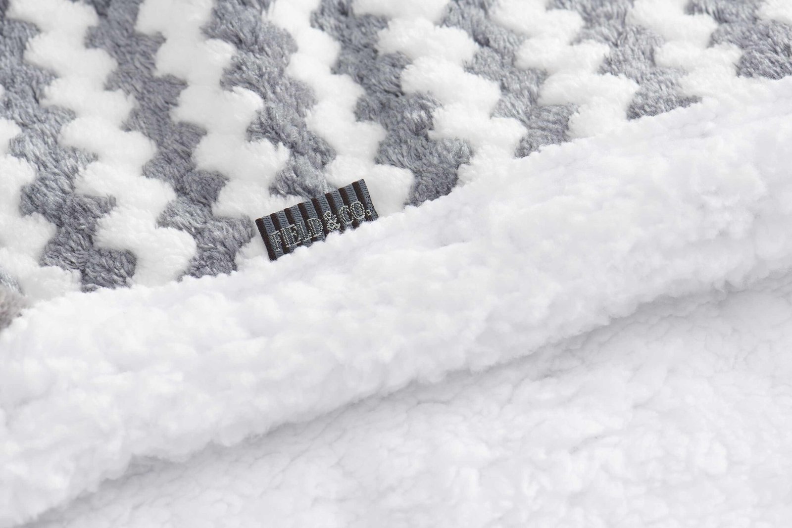 Field & Co.® Chevron Striped Sherpa Blanket - Image 2