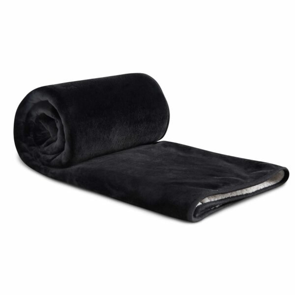 Oversized Wearable WFH Cozy Fleece Sherpa Blanket - Image 2
