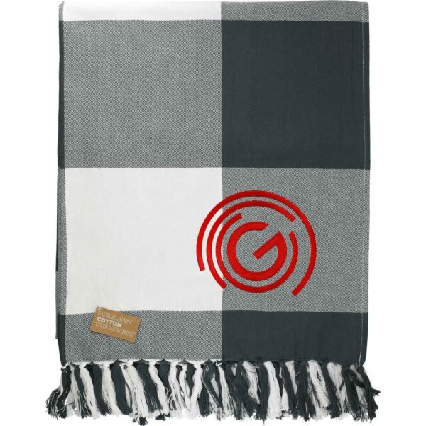 Field & Co.® 100% Organic Cotton Check Throw Blanket