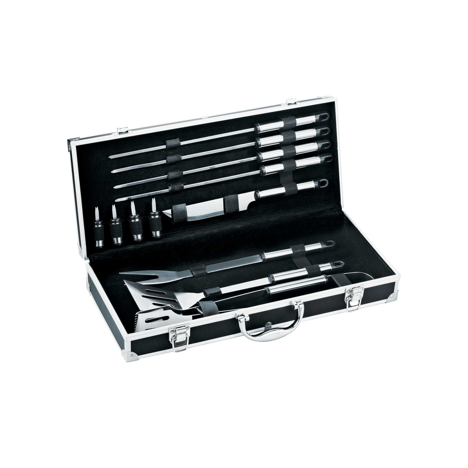 1400-32BK_A__9438 Grill Master 13-Piece BBQ Set - Image 1