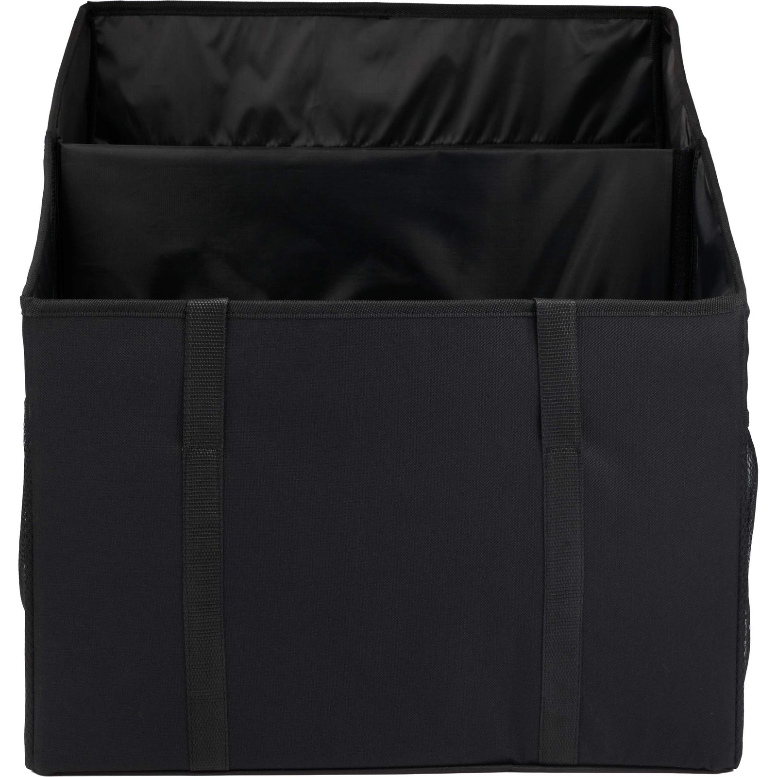 Recycled Trunk Organizer with Divider, Mesh Pockets & Carry Straps - Image 5