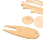 Bamboo Golf Tee Set with Recycled Pouch - Image 7