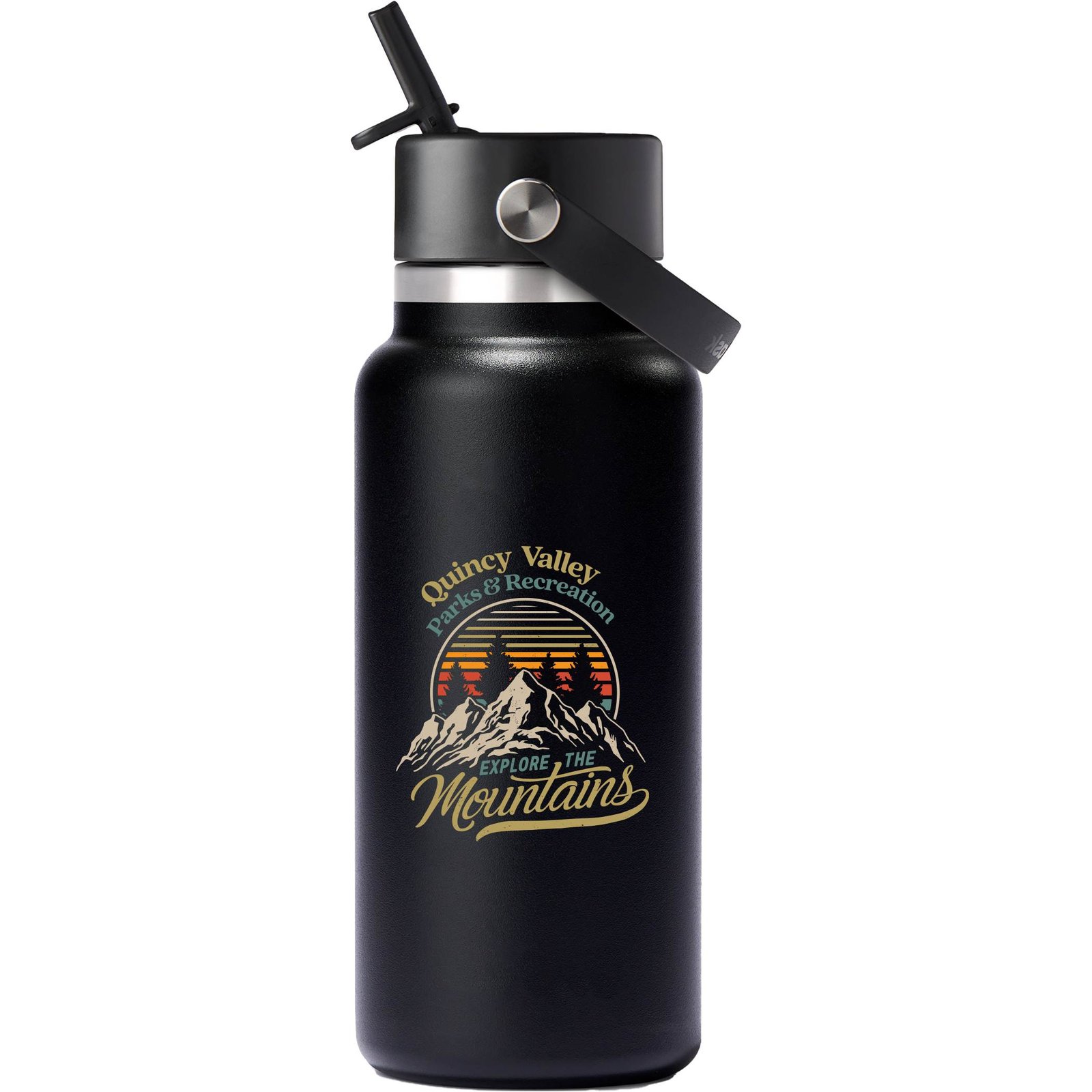 Hydro Flask® Wide Mouth With  Flex Straw Cap 32oz