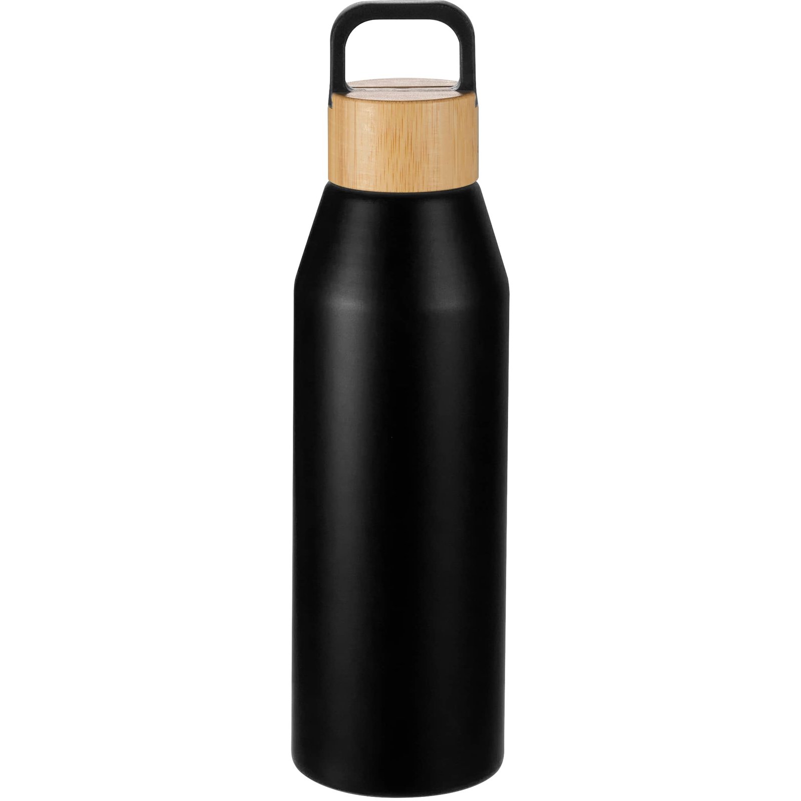 Aspen 24 oz Recycled Bottle with  FSC® Bamboo Lid - Image 2
