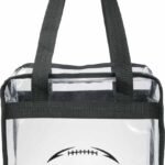 Game Day Clear Zippered Safety Tote