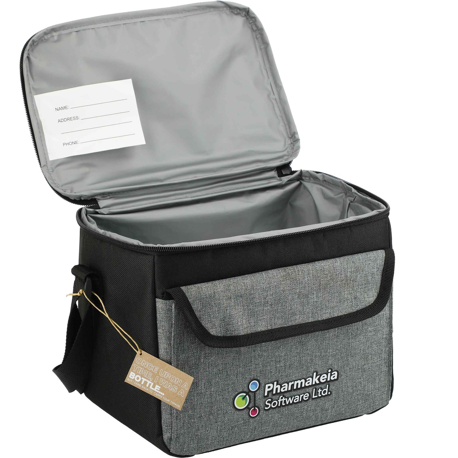 Recycled Boxy 9 Can Lunch Cooler - Image 6