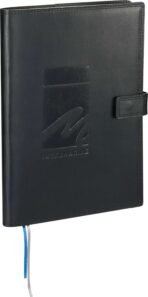 7" x 10" FSC® Mix Uptown Refillable Leather Journal - Image 4