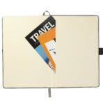 5.5" x 8.5" FSC® Mix Siena Heathered Bound Journal - Image 3