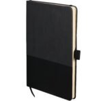 5.5" x 8.5" FSC® Recycled Ribbed Bound Journal - Image 4