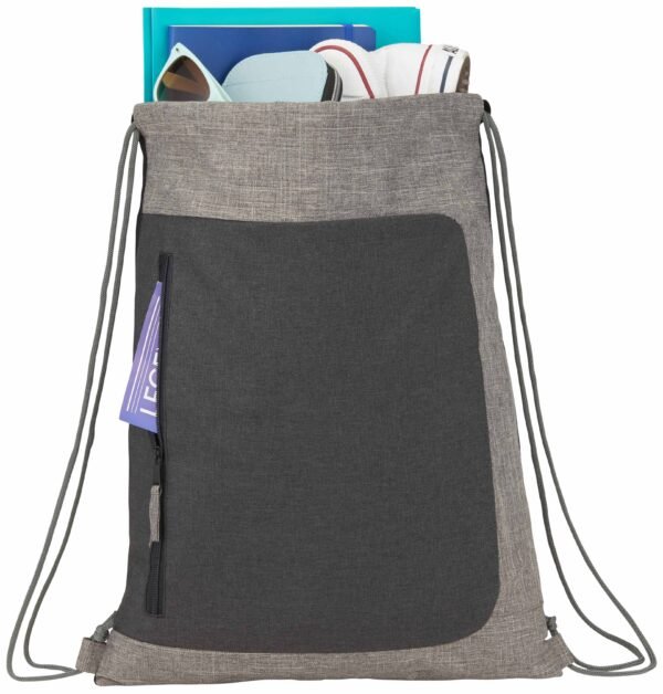 Reclaim Recycled Drawstring Bag - Image 2