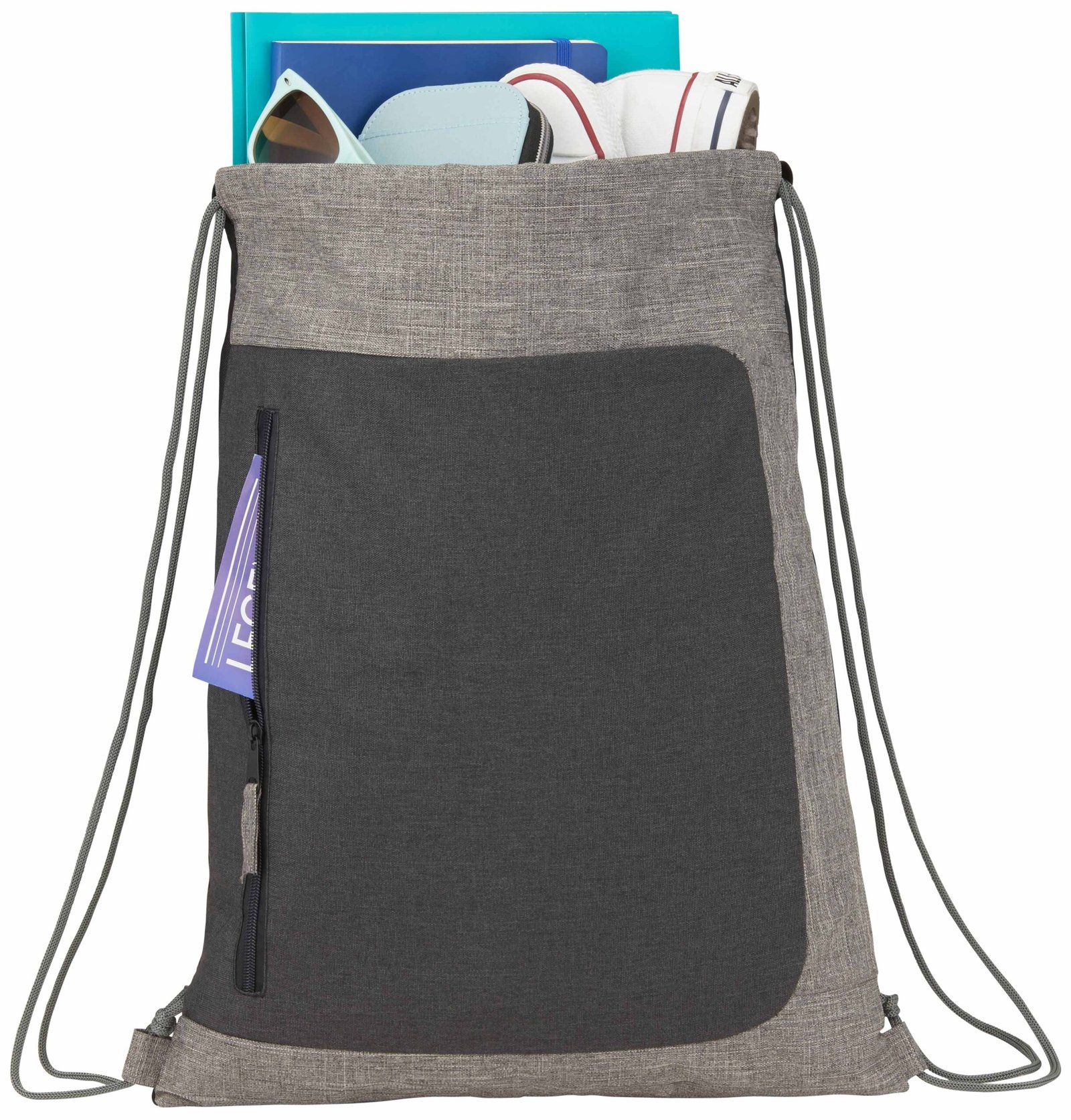 Reclaim Recycled Drawstring Bag - Image 2