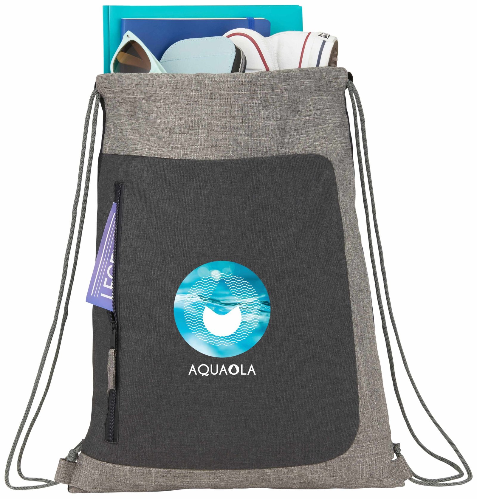 Reclaim Recycled Drawstring Bag - Image 3
