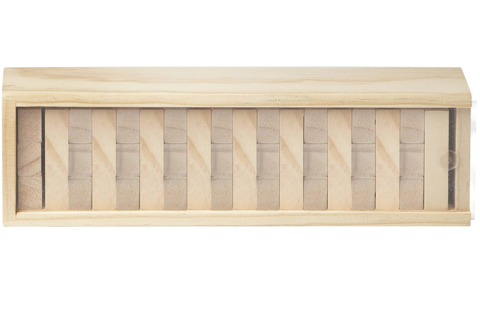 Tumbling Tower Wood Block Stacking Game - Image 4