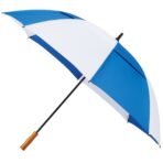 58" Recycled Golf Umbrella with Wooden Handle - Image 7
