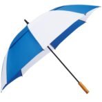 58" Recycled Golf Umbrella with Wooden Handle - Image 8
