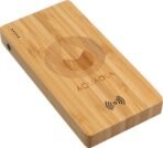 FSC® 100% Bamboo 5000 mAh Wireless Power Bank - Image 4
