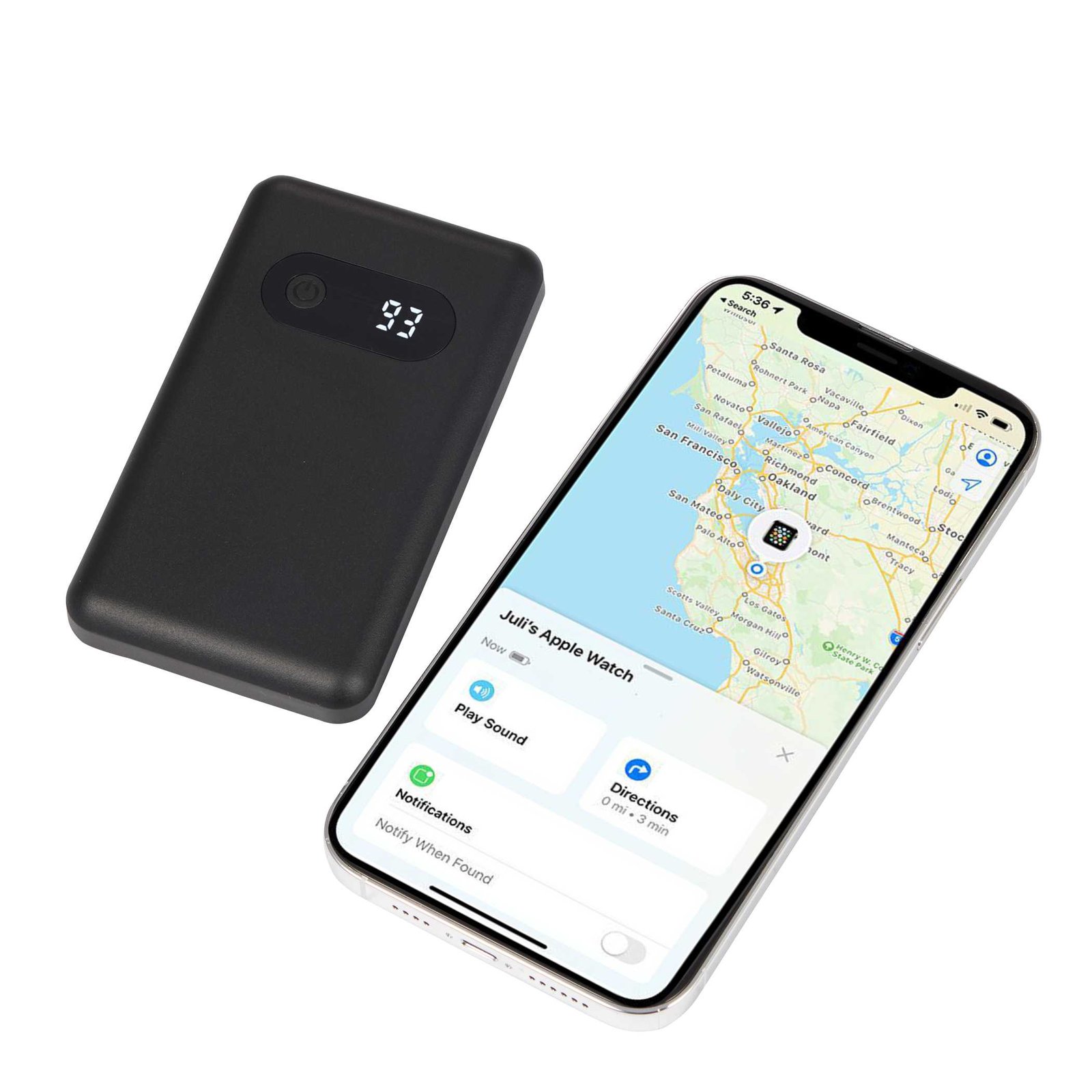 Find My 5,000 mAh 18W PD Power Bank with Digital Display - Image 6