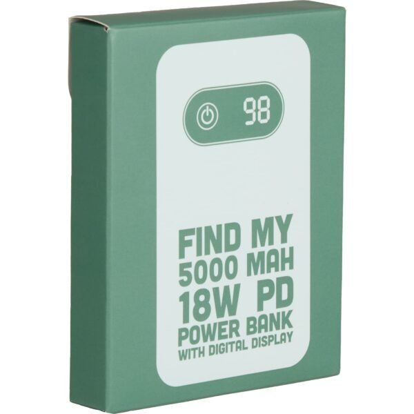 Find My 5,000 mAh 18W PD Power Bank with Digital Display - Image 11