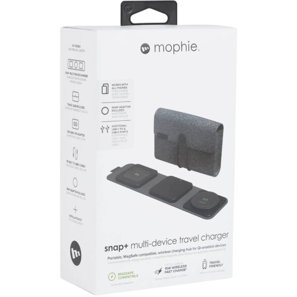 mophie® Snap + Multi-device Travel Charger - Image 4