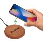 FSC® 100% Wood Wireless Charging Pad - Image 4