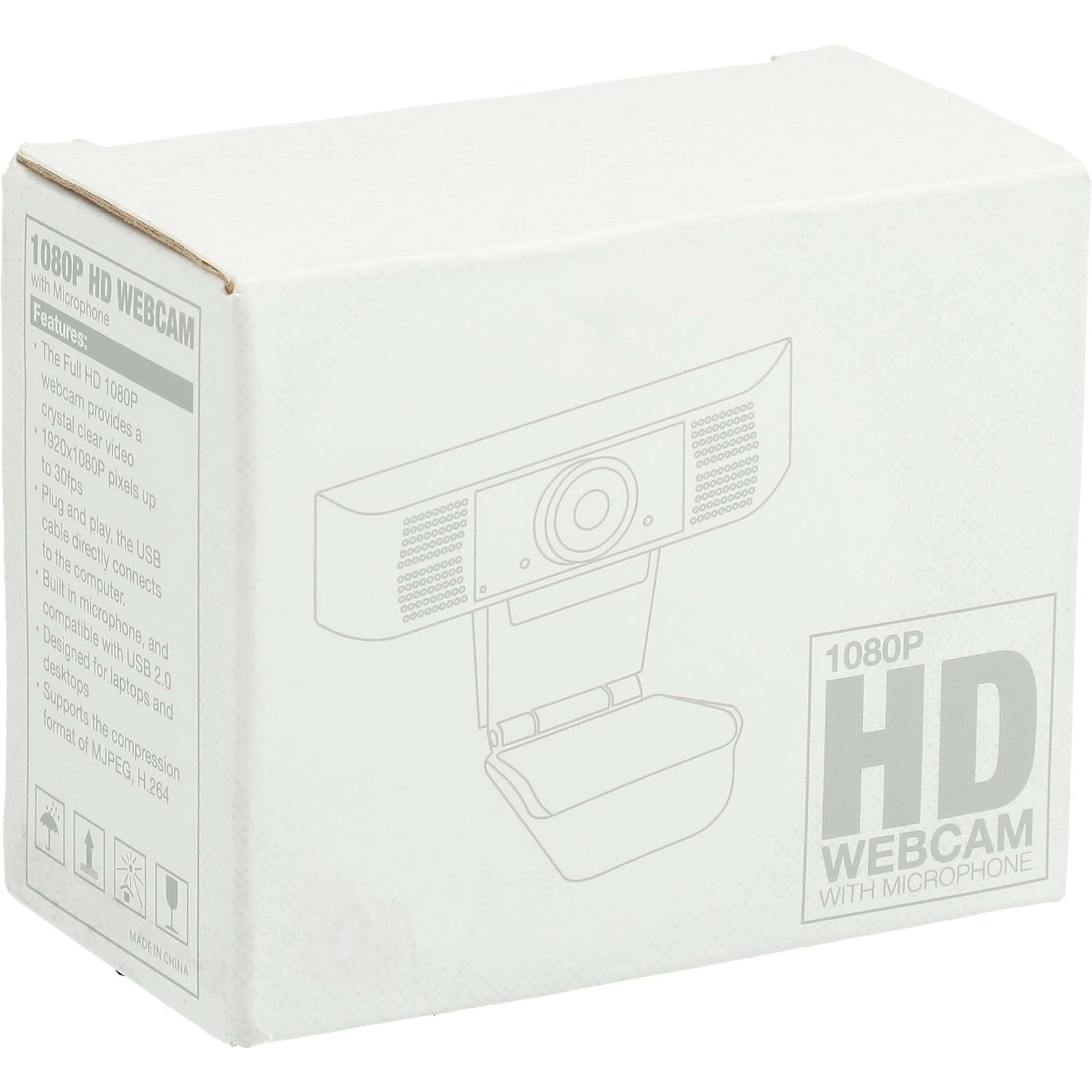 1080P HD Webcam with Microphone - Image 3