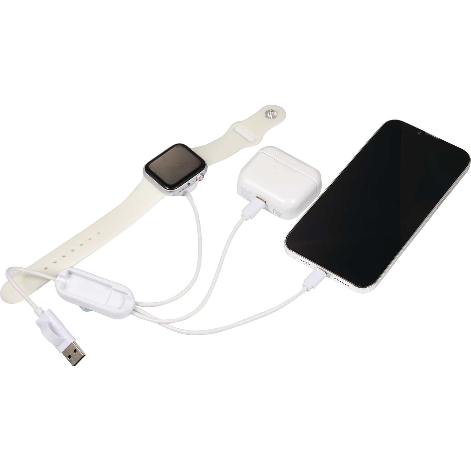 Allcord 5-in-1 Charging Cable with Apple Watch Charger - Image 9