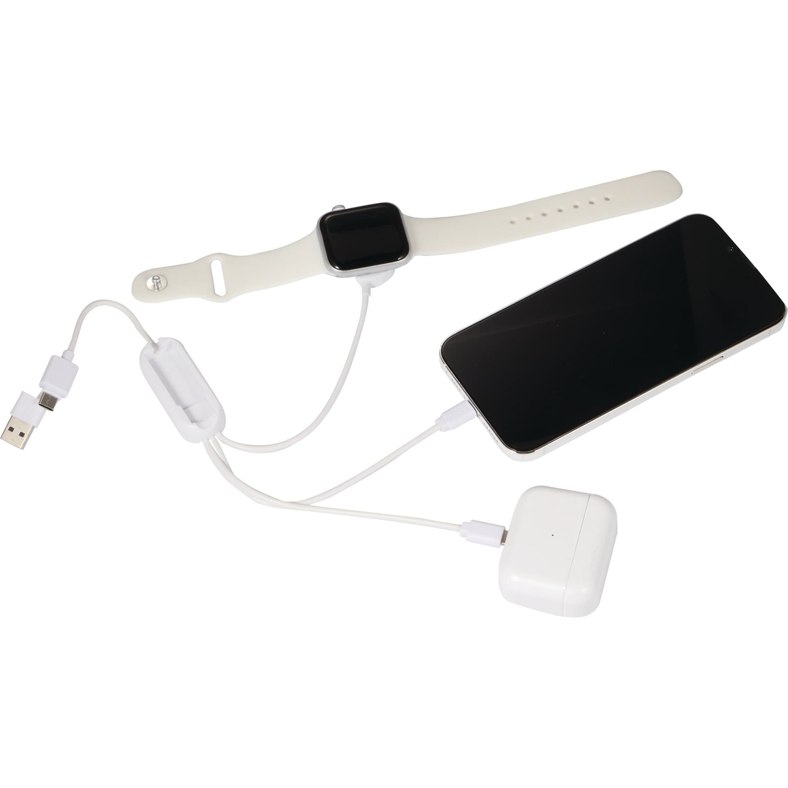 Allcord 5-in-1 Charging Cable with Apple Watch Charger - Image 14