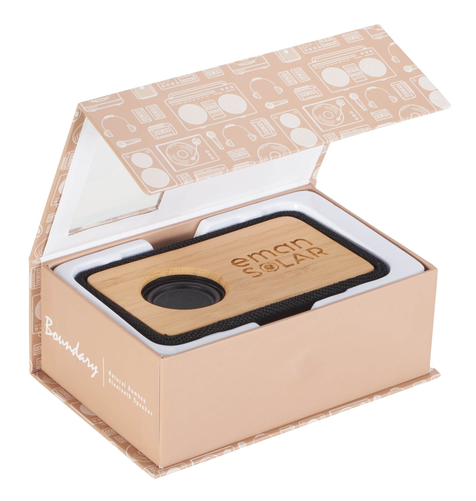 Boundary Natural Bamboo Bluetooth Speaker - Image 4