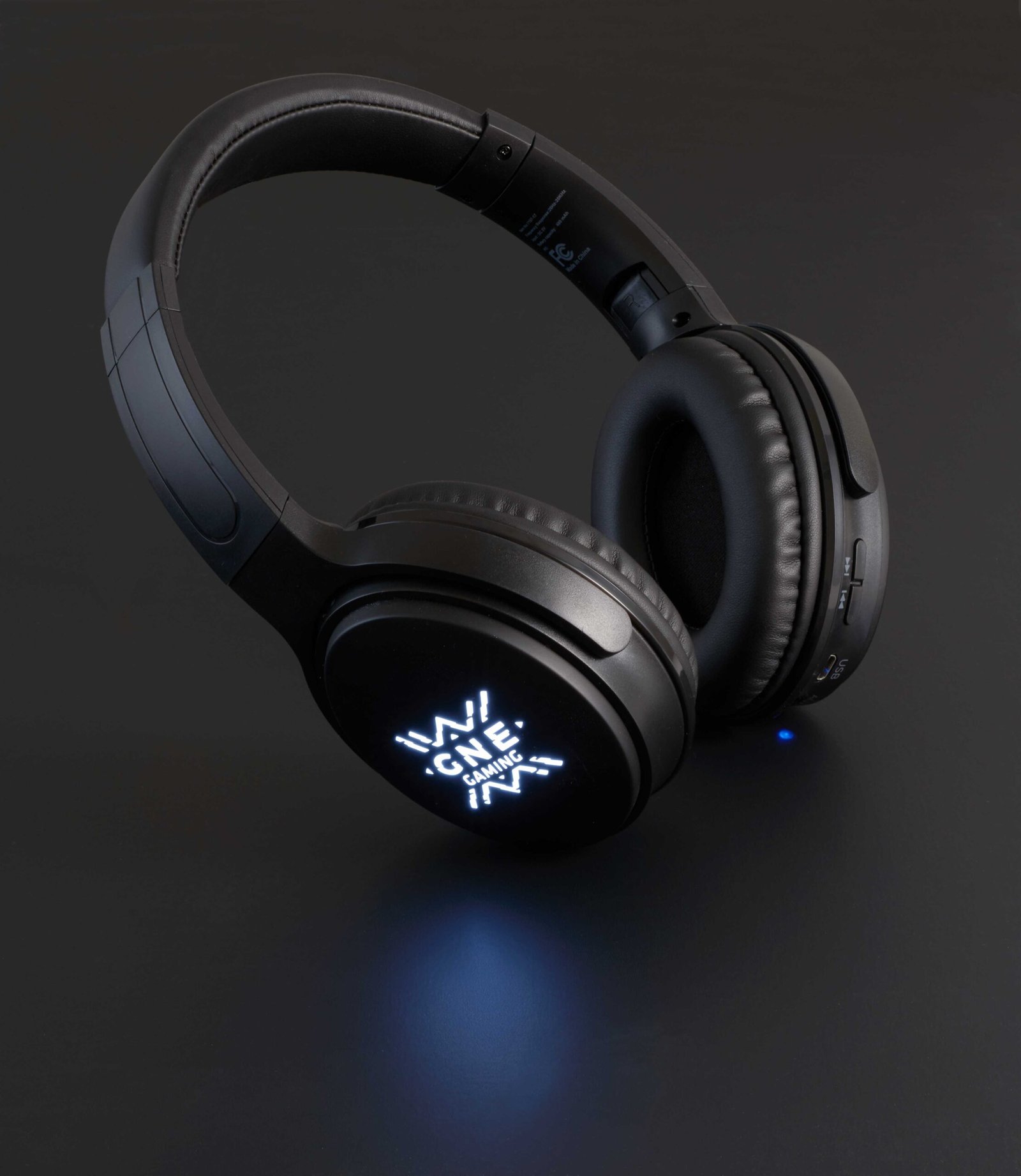 Light Up Logo Bluetooth Headphones - Image 10