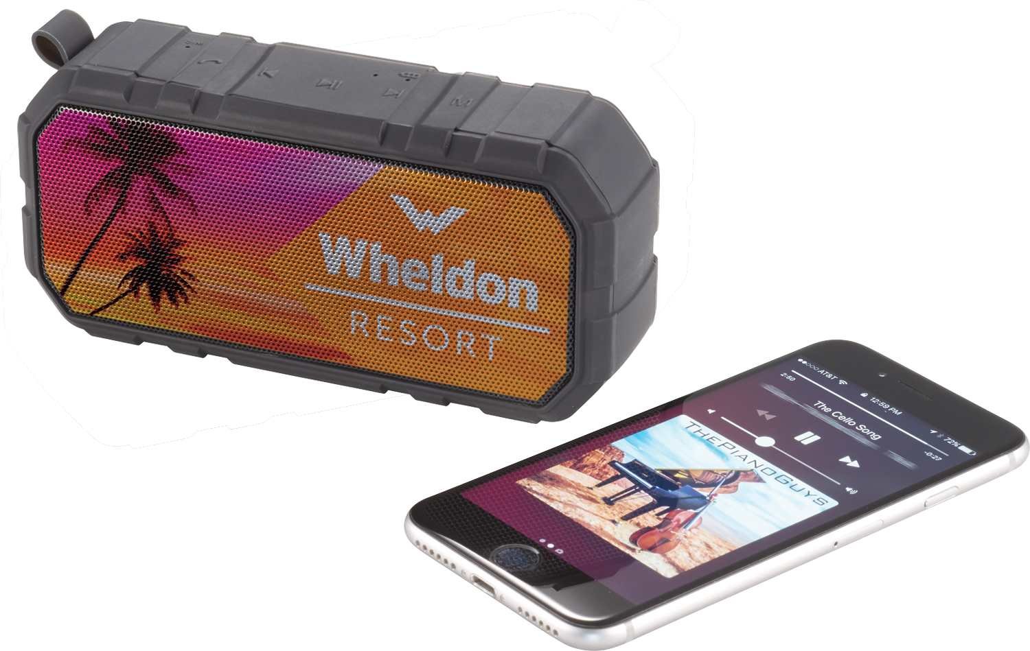 Brick Portable IPX6 Waterproof Outdoor Bluetooth Speaker - Image 2
