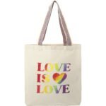 Rainbow Recycled 6oz Cotton Convention Tote