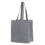 Eco-Friendly Recycled Cotton Grocery Tote Bag 7oz - Image 2