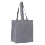 Eco-Friendly Recycled Cotton Grocery Tote Bag 7oz - Image 3