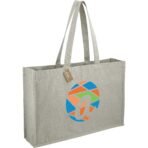 Repose 10oz Recycled Cotton Shoulder Tote - Image 6