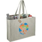 Repose 10oz Recycled Cotton Shoulder Tote - Image 7