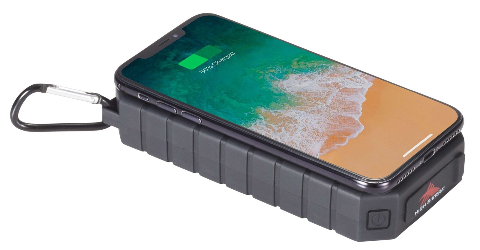 High Sierra® IPX 5 Solar Fast Wireless Power Bank - Image 4